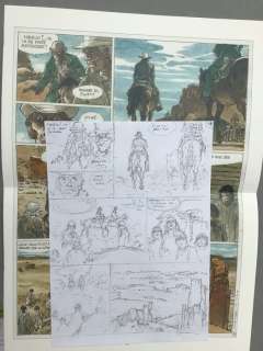 Hermann | Hermann - Planche originale crayonnée - Duke T5 - Un Pistolero tu seras - (2020) | Catawiki