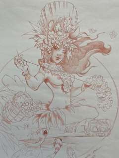 Serrière | Serrière, Ood - Dessin original dédicacé - Thalulaa - (2018) | Catawiki