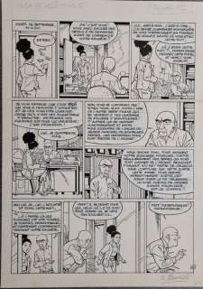 Sikorski, Alain | Sikorski, Alain - Planche originale - La Clé du mystère T5 - Disparition - (2005) | Catawiki