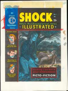 EC Library Original Watercolor (No original art) | Russ Cochran