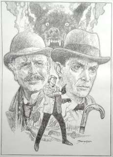 Sanjulian | Sanjulian - Sherlock Holmes - original Drawing - Exemplaire unique | Catawiki