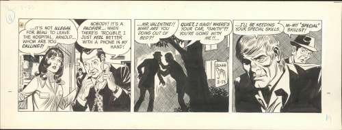 Starr- On Stage Daily Comic Strip-1973 | Russ Cochran