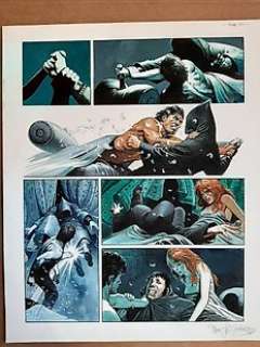 Lawrence, Don - Lawrence, Don - Planche originale couleur - Storm T4 - L‘Enfer vert - (1982)