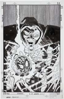 John Romita Jr. and Al Williamson Spider-Man #68 Hobgoblin Cover Original Art (Marvel, 1996). "Spider-Man -