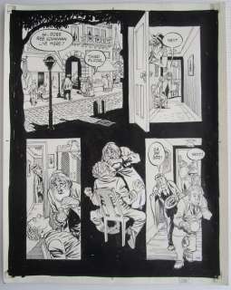 Eisner, Will | Will Eisner - Original Page in Ink (p.100) - To the heart of the storm - (1991) | Catawiki