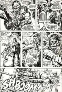Howard Chaykin and Tom Palmer Star Wars #8 Page 6 Original Art (Marvel, 1978). In the Roy Thomas-scripted -