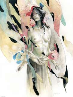 Jean-Sébastien Rossbach - Illustration originale - Chamanes, les chants de la Déesse