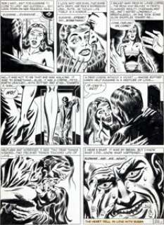 Manny Stallman and John Giunta Chamber of Chills Magazine #23 "Heartline" Page 5 Original Art (Harvey, -