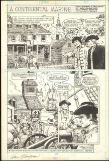 Glanzman-Semper FI- " A Continental Marine" Original Art (Signed) (unknown date) | Russ Cochran