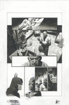 Matteo Scalera | Batman The Long Halloween : The last halloween issue 10, planche 12 | Galerie 9ème Art
