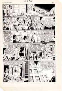 Pete Costanza Forbidden Worlds #134 "Chang‘s Going To Kill You!" Partial Story Original Art Group -