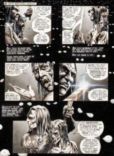 Tim Conrad Savage Sword of Conan #17 Bran Mak Morn Page 54 Original Art (Marvel, 1977). One of Conrad‘s -