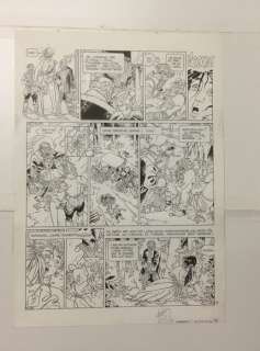 E. Arnoux | Arnoux, Erik - Planche originale (p.12) - Sophaletta T1 - Des larmes de sang - (1995) | Catawiki