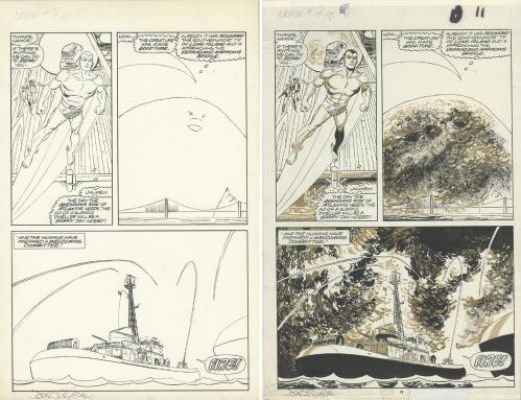 John Byrne | Namor, issue 7, page 10 | Galerie 9ème Art