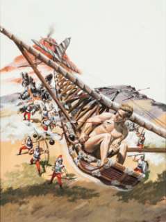 George Wilson Korak, Son of Tarzan #34 Painted Cover Original Art (Gold Key, 1970). Korak makes his escape -