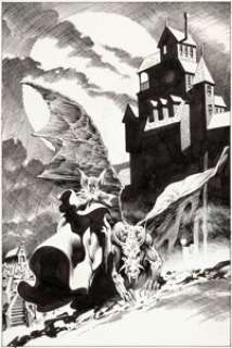 Bernie Wrightson House of Mystery #225 Splash Page 1 Original Art (DC, 1974).... | Heritage