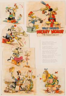 "The Band Concert" Good Housekeeping Illustrations by Tom Wood (Walt Disney, 1935). This is the first - | Heritage