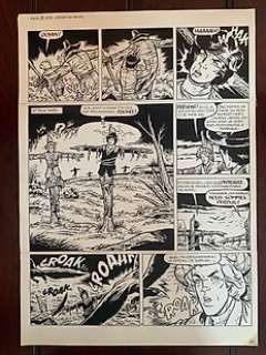 Géron, Jacques | Géron, Jacques - Planche originale - Yalek T3 - Opération Nessy - (1981) | Catawiki