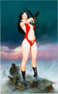  - Enric (Enrique Torres-Prat) Vampirella Painting Original Art (undated)....