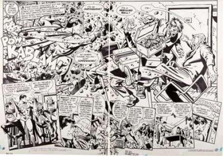  - Alex Toth and Terry Austin Superman Annual #9 Pages 3-4 Original Art (DC, 1983)....