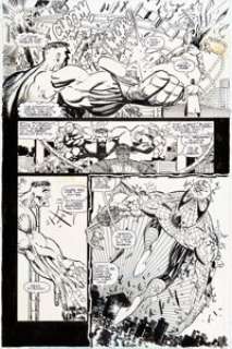 Erik Larsen Spider-Man #19 Story Page 9 Original Art (Marvel, 1992).... | Heritage