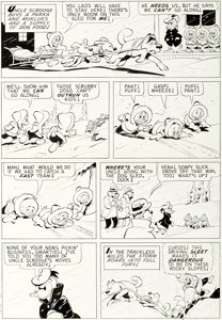  - Carl Barks Uncle Scrooge #59 Story Page 14 Original Art (Gold Key, 1965)....