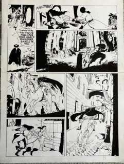 Reculé, Henri | Reculé, Henri - Planche originale - Le Crépuscule des Anges T2 - Le Maestro - (1999) | Catawiki