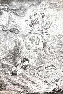 Alessandro Gottardo | Donald Duck - "Boa 46: la salvezza" - Original Inked Drawing by Alessandro Gottardo - (2022) | Catawiki