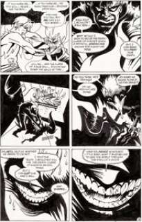 Marc Hempel Sandman #65 Story Page 13 Original Art (DC/Vertigo, 1994). From the Neil Gaiman story "The -