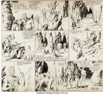 Alex Raymond Flash Gordon Sunday Comic Strip Original Art dated 3-31-35 (King Features, 1935). Alex Raymond - | Heritage