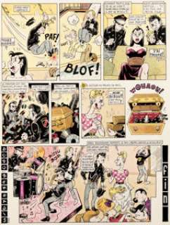 Ben Radis Closh En Stock #2 Planche de Fin (Les Humanoïdes Associés, 1982)....