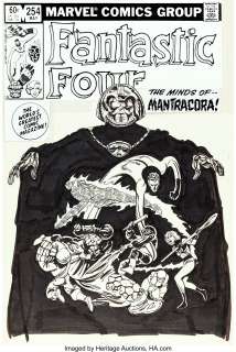 John Byrne | Fantastic Four #254 Cover Original Art (Marvel, 1983). | Heritage