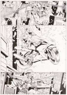 Carlos Pacheco | Ultimate Avengers Vol 1 #1 (de 6) Planche 7 (Marvel, 2009). Carlos Pacheco Ultimate Avengers V1#1 (of 6) Story Page 7 Original Art (Marvel, 2009). | Heritage