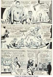 Romita Sr., John - John Romita Sr. and Mike Esposito Amazing Spider-Man #50 Story Page 10 Kingpin Original Art (Marvel, 1967)....