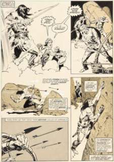 Buscema, John | John Buscema and Tony DeZuniga Savage Sword of Conan #38 Story Page 52 Original Art (Marvel, 1978).... | Heritage