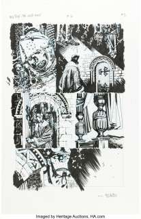Fegredo, Duncan - Duncan Fegredo Hellboy: The Wild Hunt #7 Story Page 3 Original Art (Dark Horse, 2009). ...