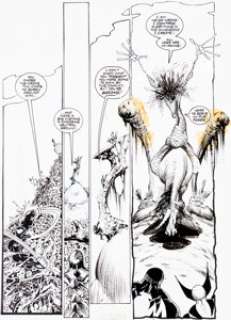 Kieth, Sam - Sam Kieth and Dwayne Turner Marvel Comics Presents #121 Story Page 6 Original Art (Marvel, 1993)....