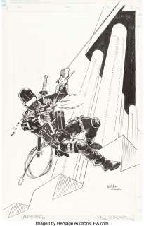 Hama, Larry - Larry Hama and Steve Leialoha G.I. Joe: A Real American Hero - 40th Anniversary Special Cover Original Art (IDW, 2...