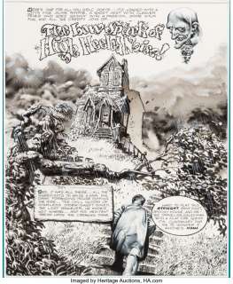 Corben, Richard - Richard Corben Creepy #57 Splash Page 1 Original Art (Warren, 1973)....