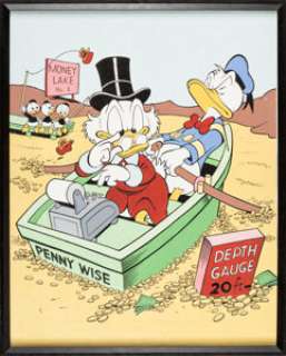 Walt Disney Studios - Other | Uncle Scrooge "Only a Poor Old Man" Painting Original Art (undated).... | Heritage