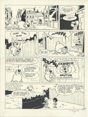 Dupa | Cubitus,Tintin N°43, planche 24 | Galerie 9ème Art