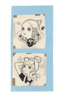 Tani Yukiko’s 2 hand-drawn Hanken Illustrations "Cisco Winky Chocolate" package | Mandarake (Big Web)