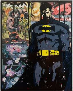 Gagliardo, Tiziano | Batman - Acrylics on real comic pages of “Batman” (2023) | Catawiki