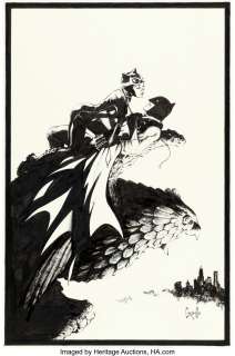 Capullo, Greg - Greg Capullo Batman #50 Pin-Up Original Art (DC, 2018)....