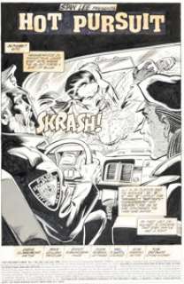 Collins, Mike - Mike Collins and Josef Rubenstein The Uncanny X-Men #264 Splash Page 1 Original Art (Marvel, 1990)....