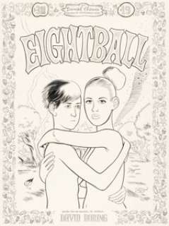 Clowes, Daniel - Daniel Clowes Eightball #19 David Boring Cover Original Art (Fantagraphics, 1998)....