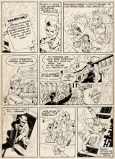 Fine, Lou - Lou Fine National Comics #17 Uncle Sam Story Page 2 Original Art (Quality, 1941)....