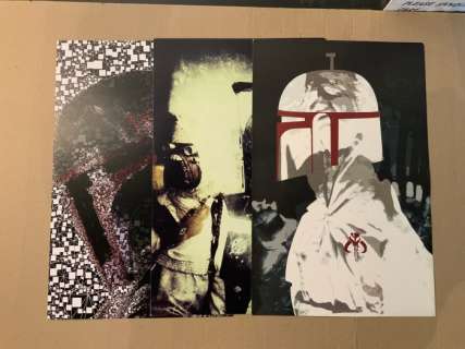 Various Artists | Star Wars Three High Quality Art Prints! - Featuring Boba Fett! - Page volante - EO - (2019) | Catawiki