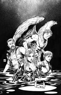 Mike Krome | "Barbarella #9" Cover Art | Mike Krome