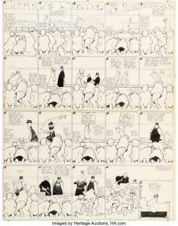 McCay, Winsor - Winsor McCay Little Nemo in Slumberland Sunday Comic Strip Original Art dated 01-24-1909 (The New York Herald, 190...
